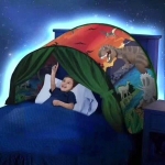 Тент-палатка на кровать «Мечтатель»